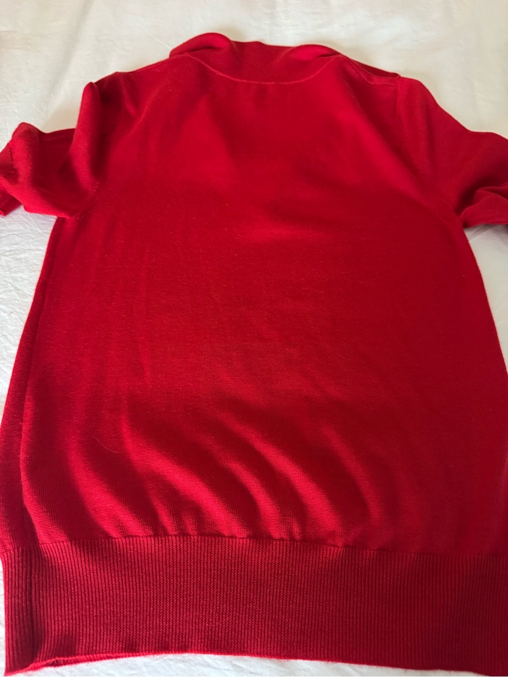 G Label (Goop/GWYN) red sweater polo small - Picture 5 of 6